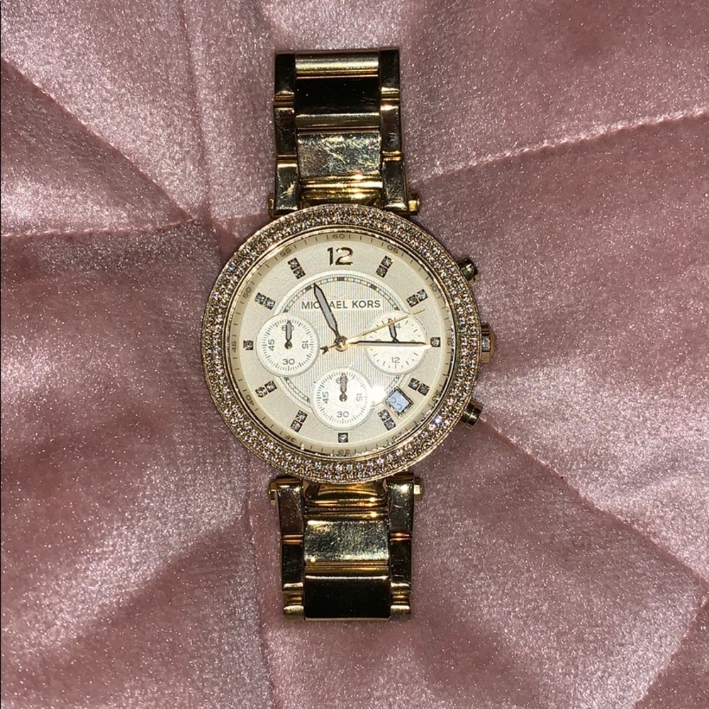 Gold Michael Kors Watch